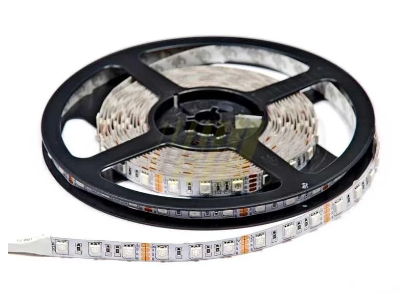 Світлодіодна стрічка SMD 5050 без силікону, 60 діодів/м, 5 м