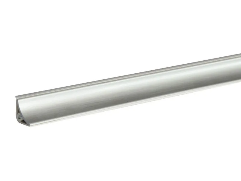 Плинтус кухонный Korner LB 15, алюминий