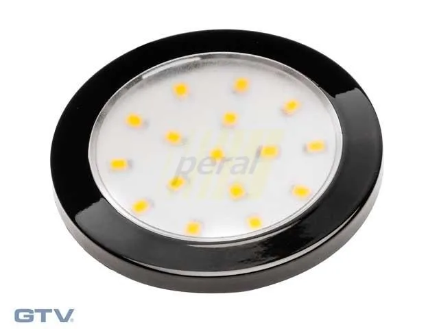 Меблевий світильник точковий накладний GTV Lumino, 1,5 Вт, 12 В