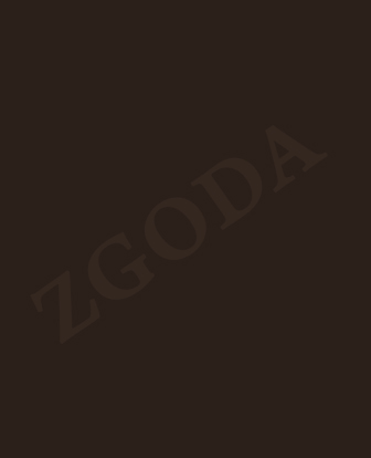 Фасад МДФ у плівці ПВХ ZGODA П20 Шоколад глянець