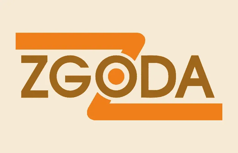 Логотип ZGODA — производителя мебельных фасадов из плёночного МДФ