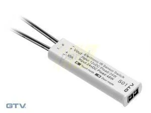 Датчик руху сенсорний GTV, 12V, білий з вбудованим димером
