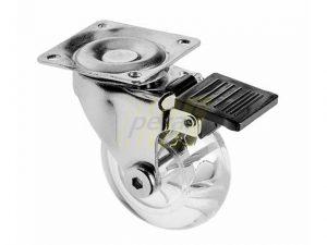 Ролик меблевий GTV KM-RD-75-CF з гальмом