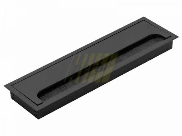 Заглушка кабель-канала GTV 80×280 мм черный