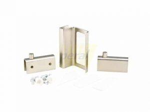 Набір для скляних дверей ZS 9006 матовий нікель.