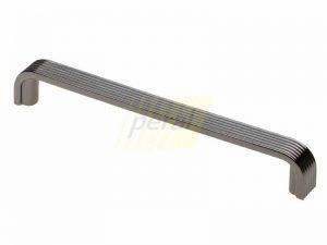 Ручка меблева GTV VETA, 128 мм чорний хром