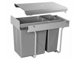 Ведро для мусора выдвижное GTV Practi Eco 20L+10L с доводчиком