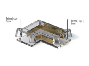 Соединитель для лед ленты LUMINO Rejs угловой 8/10 мм COB TR20.0070.05.000 - фото товара
