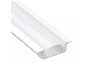Профиль с рассеивателем LED врезной БЕЛЫЙ 2м